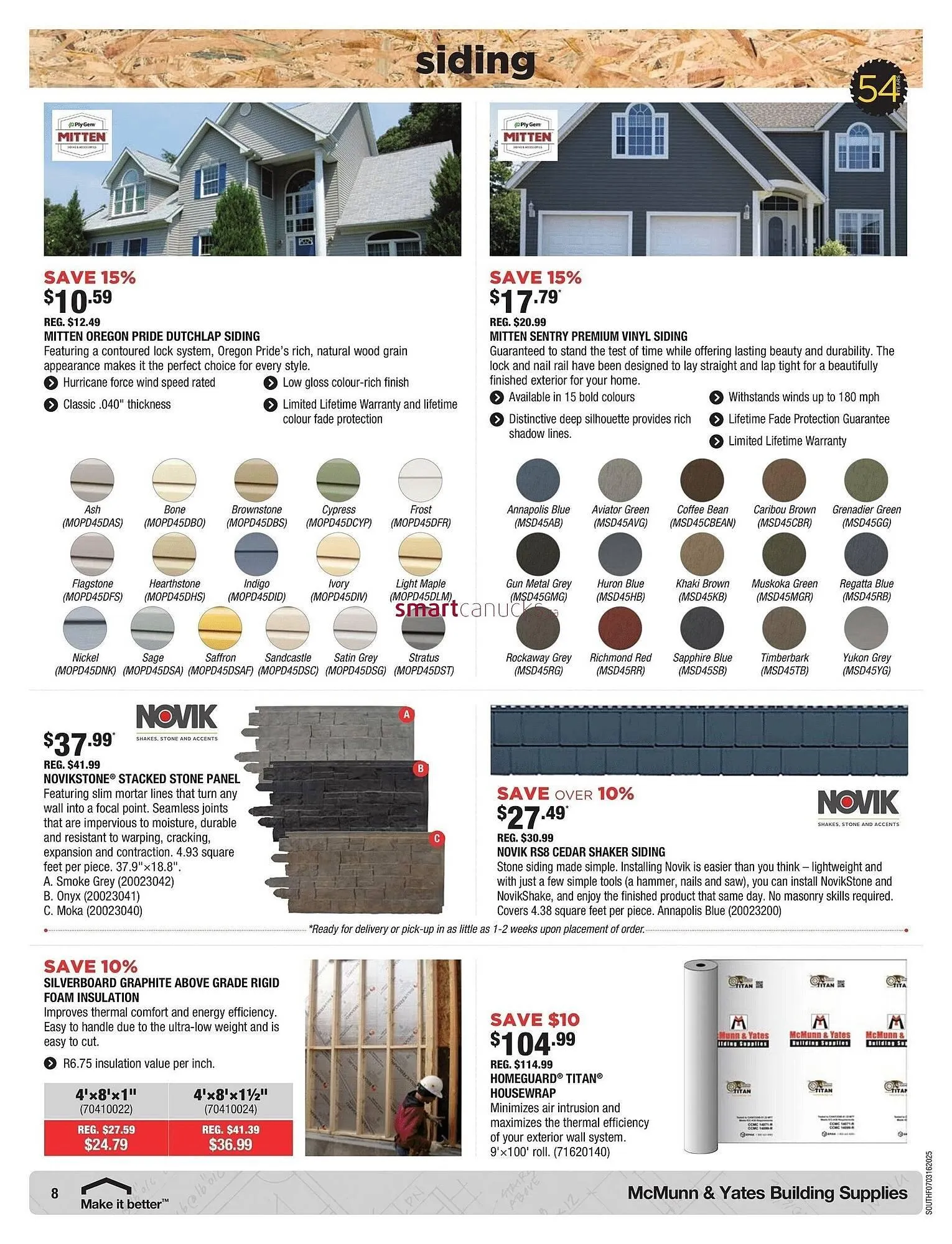 McMunn & Yates Building Supplies flyer from July 3 to July 16 2025 - flyer page 8