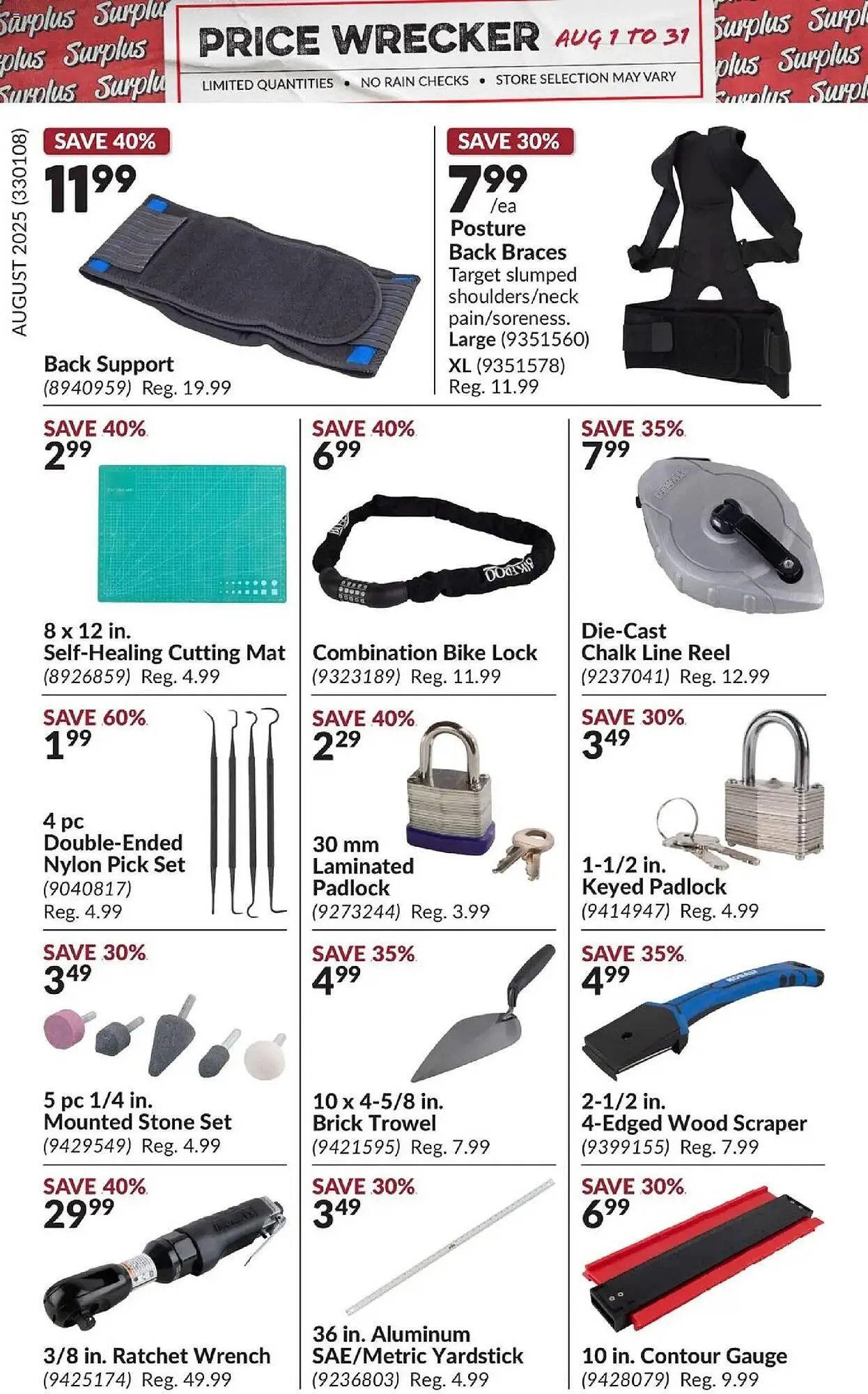 Princess Auto flyer from August 1 to September 1 2025 - flyer page 10