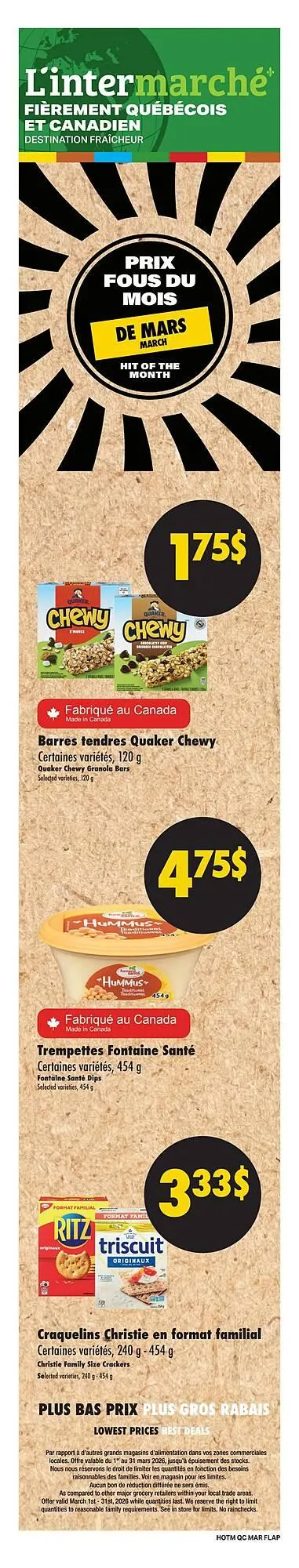 L'Intermarché flyer from February 26 to March 4 2026 - flyer page 1