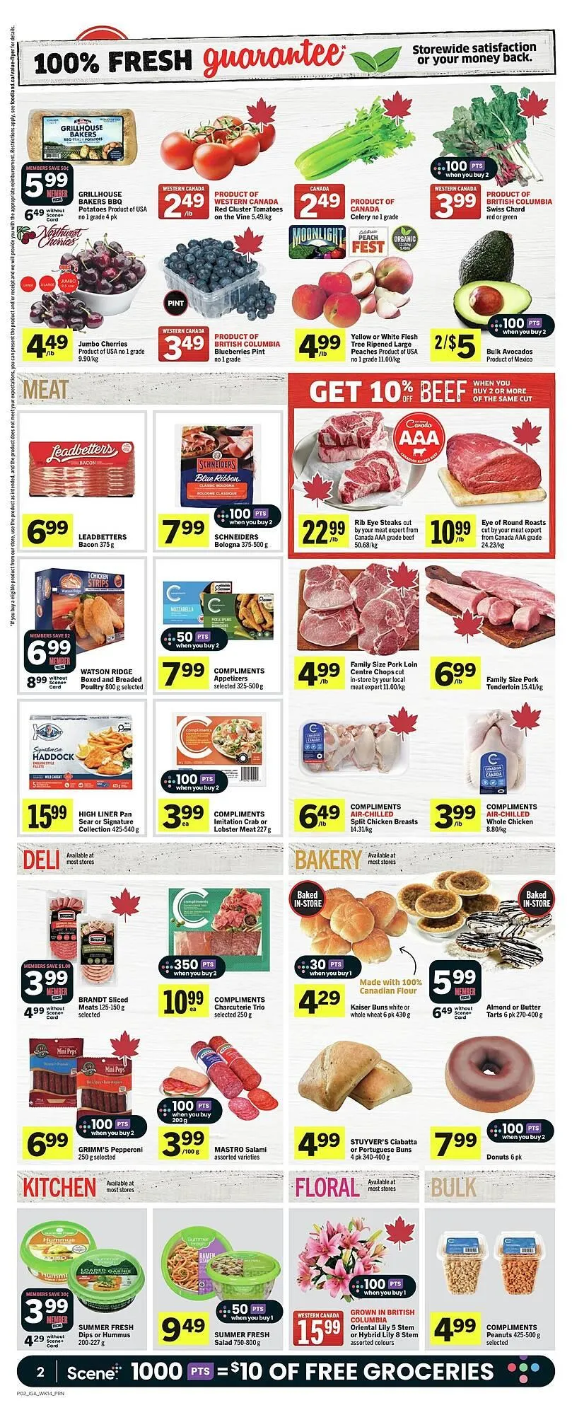 IGA flyer from August 1 to August 8 2025 - flyer page 3