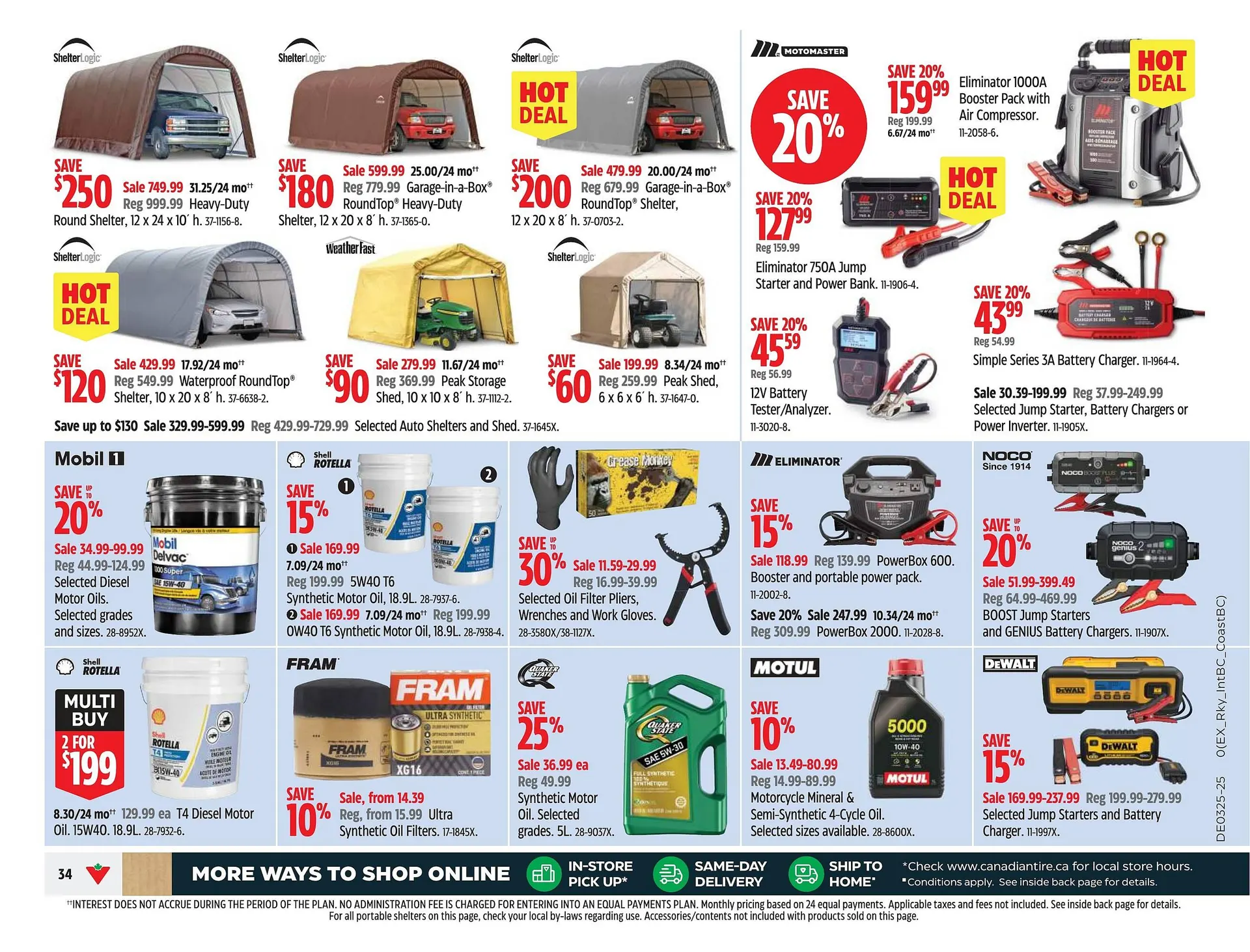 Canadian Tire flyer from June 12 to June 22 2025 - flyer page 34
