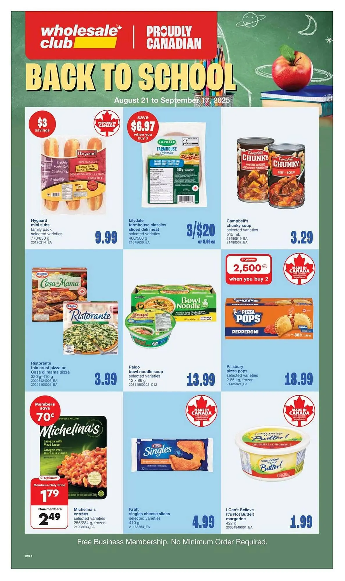 Wholesale Club flyer from September 9 to September 15 2025 - flyer page 1