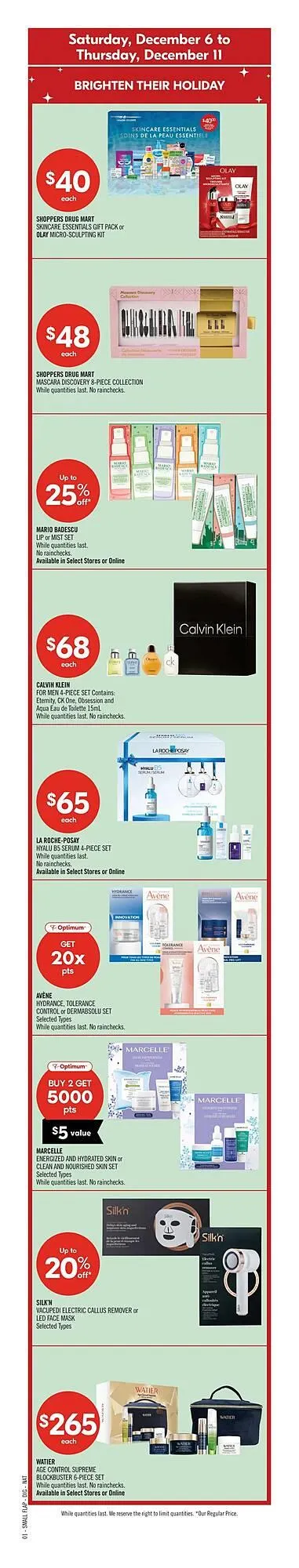 Shoppers Drug Mart flyer from December 4 to December 17 2025 - flyer page 5