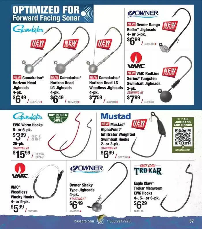 Fishing Specialist Catalog from March 5 to April 3 2025 - flyer page 56