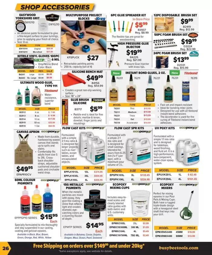 Busy Bee Tools Winter Catalogue from January 6 to March 22 2025 - flyer page 26