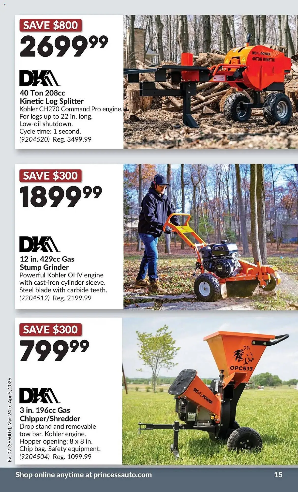 Princess Auto flyer from March 24 to April 6 2026 - flyer page 23