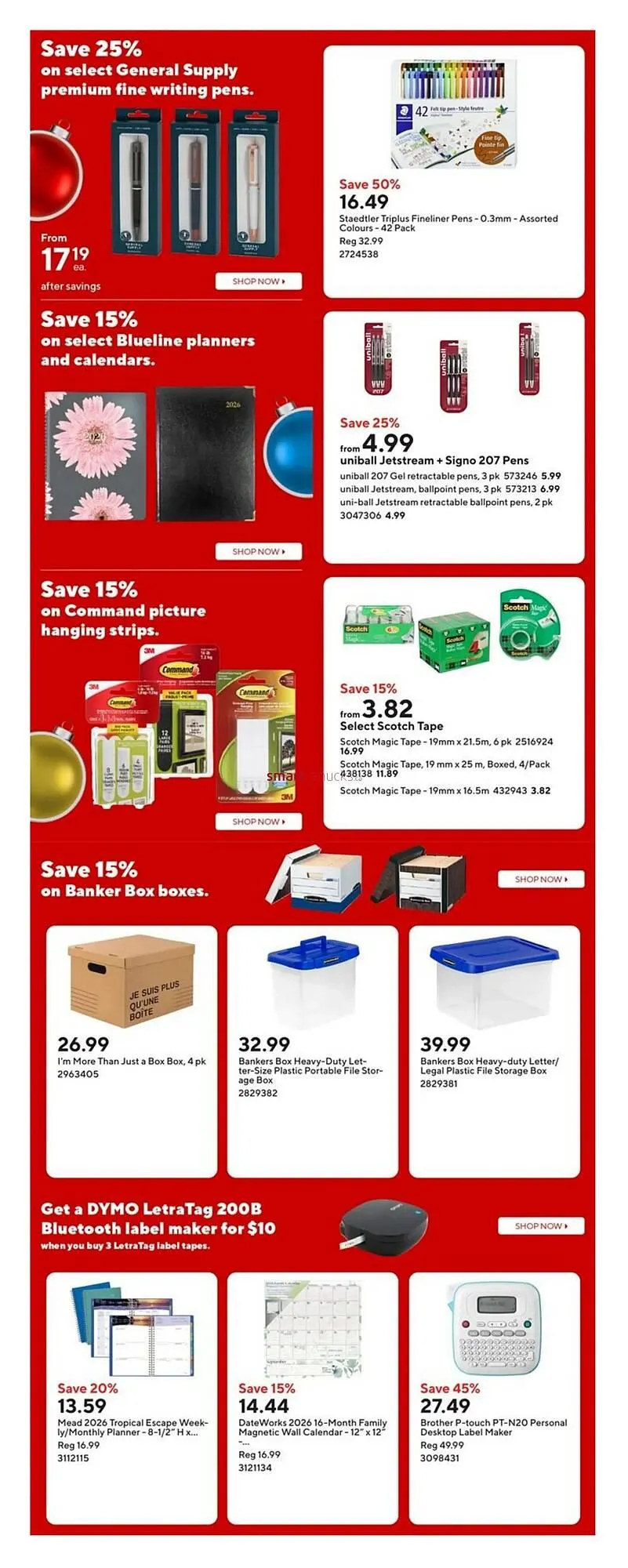 Staples flyer from November 20 to November 27 2025 - flyer page 16