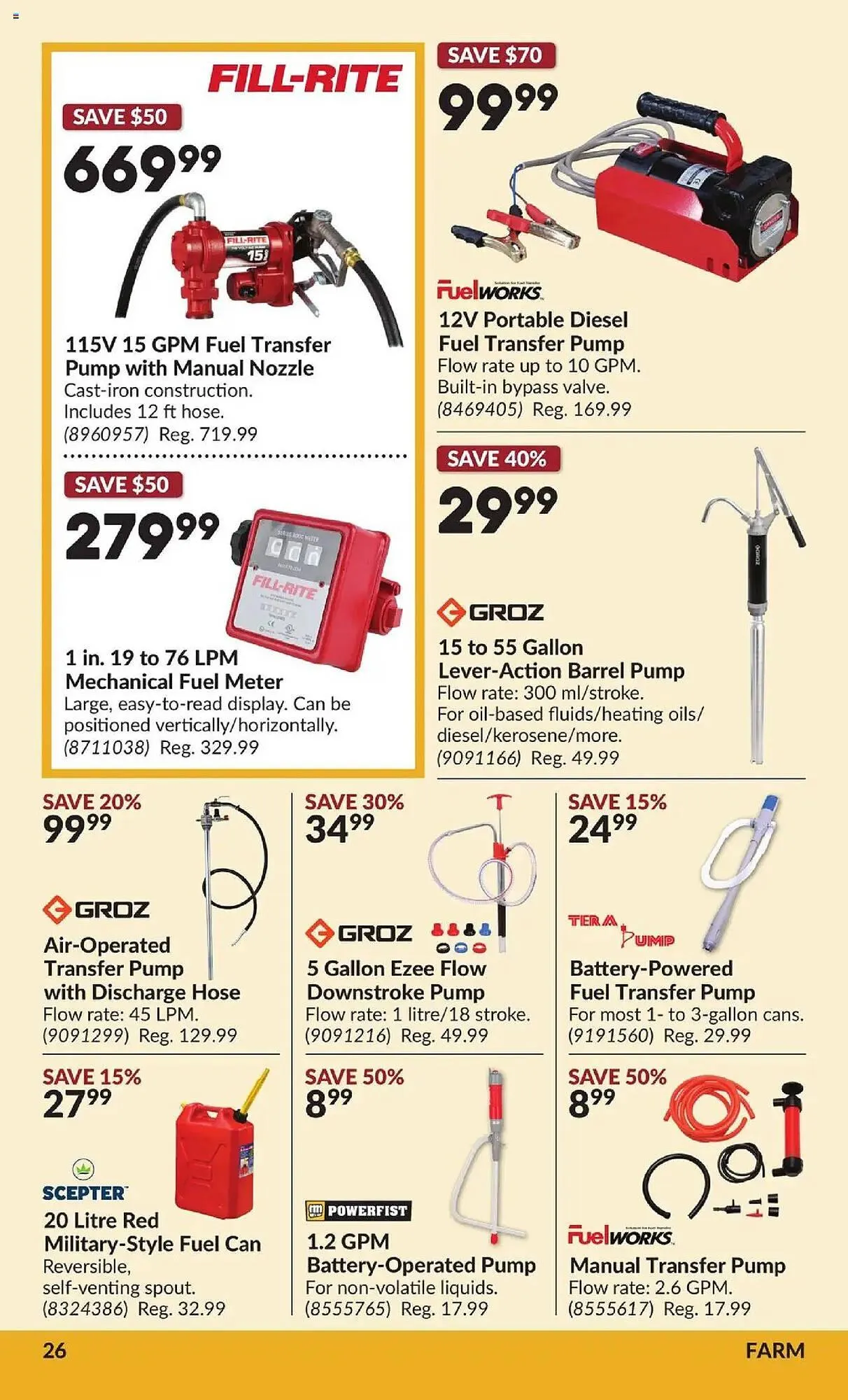 Princess Auto flyer from August 12 to August 25 2025 - flyer page 30