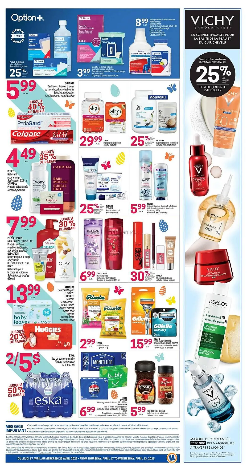 Uniprix flyer from April 17 to April 23 2025 - flyer page 2