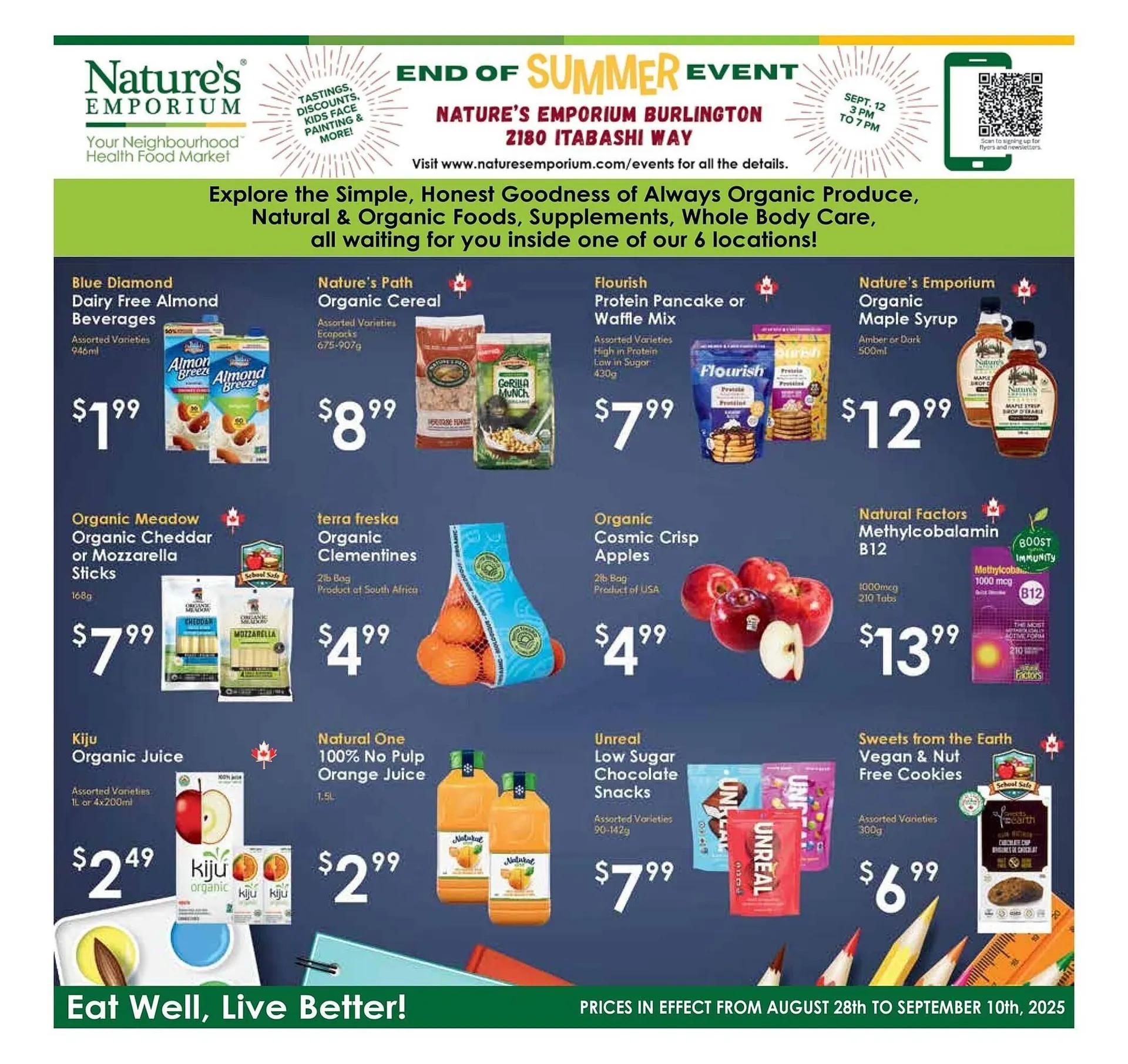 Natures Emporium flyer - 1