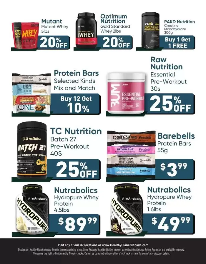 SPORTS NUTRITION FLYER from February 14 to March 5 2025 - flyer page 6