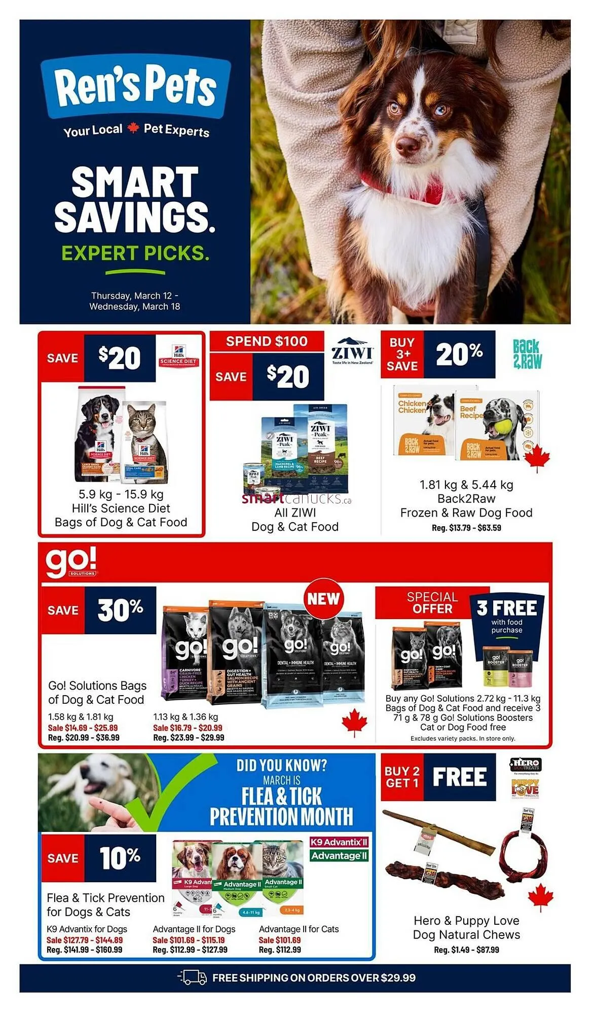 Ren’s Pets Depot flyer from March 12 to March 18 2026 - flyer page 1
