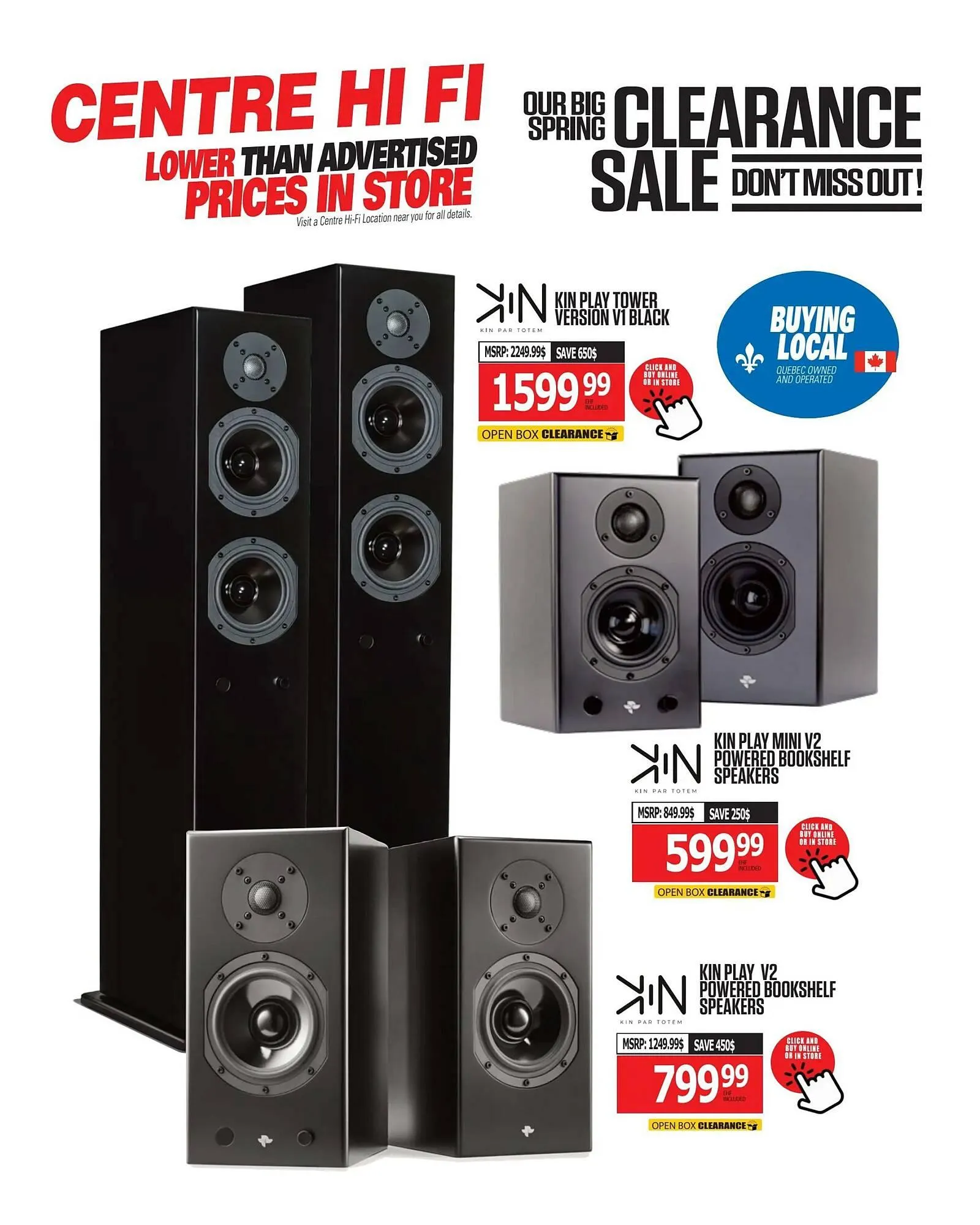 Centre Hi-Fi flyer from April 11 to April 17 2025 - flyer page 44