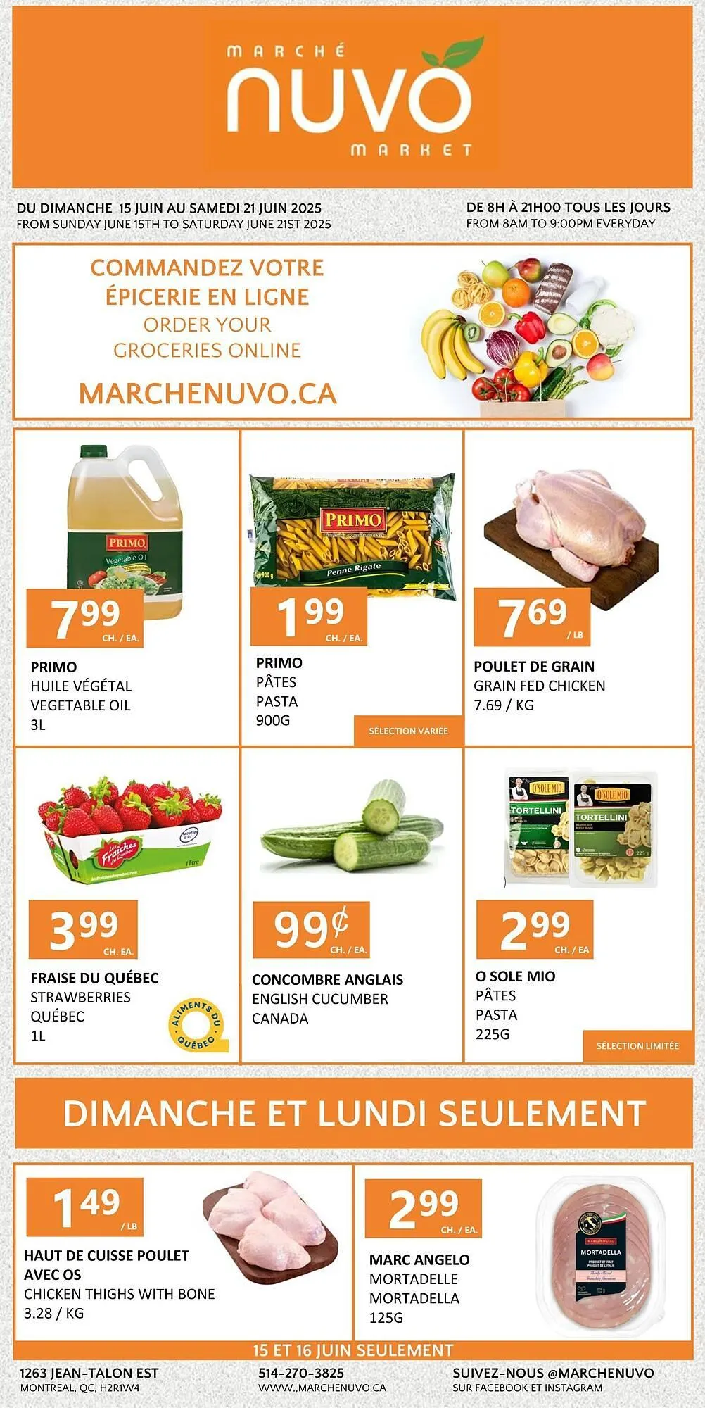 Marche Nuvo flyer - 1