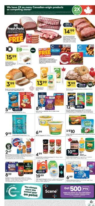 Sobeys Flyer from August 27 to September 2 2026 - flyer page 2