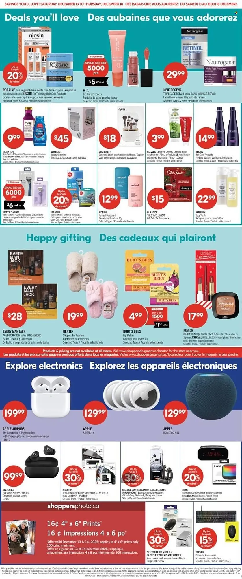 Shoppers Drug Mart flyer from December 13 to December 18 2025 - flyer page 9