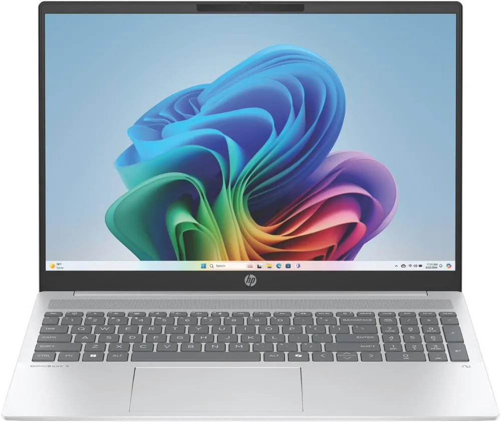 HP OmniBook 5 16" Copilot+ PC Ryzen AI 5 16GB 512GB Touch Laptop