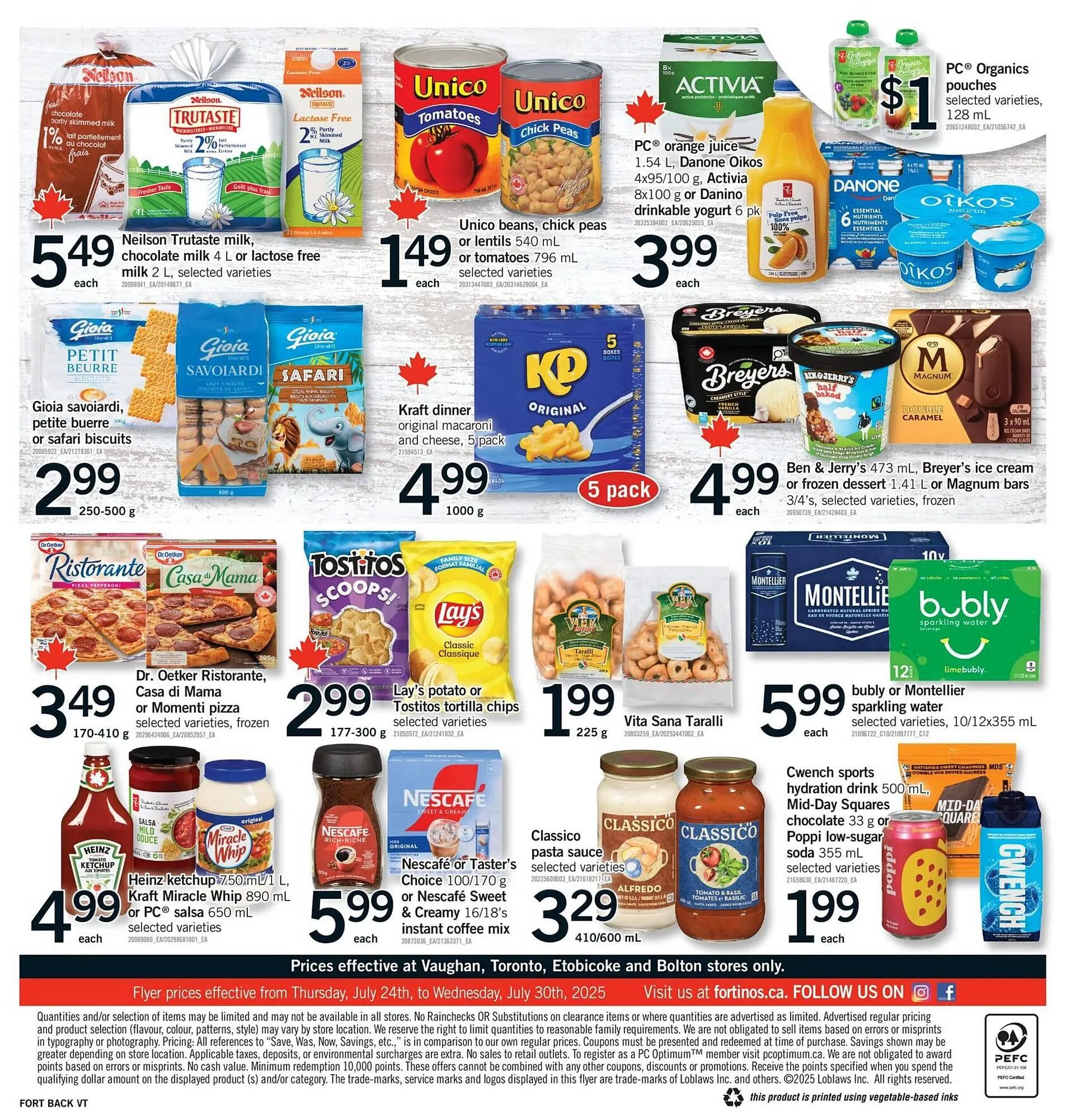 Fortinos flyer from July 24 to July 30 2025 - flyer page 2