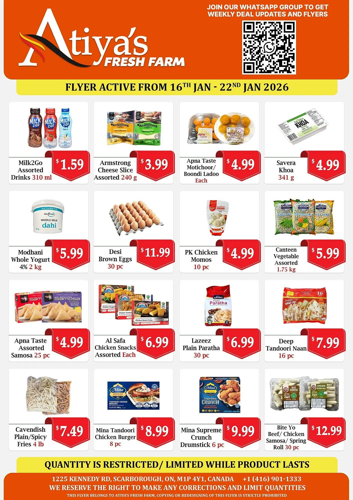 Atiya's Fresh Farm flyer from January 16 to January 22 2026 - flyer page 3