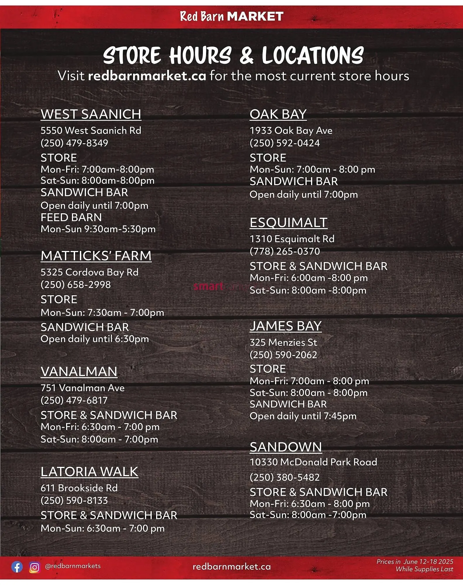 Red Barn Market flyer from June 12 to June 25 2025 - flyer page 8