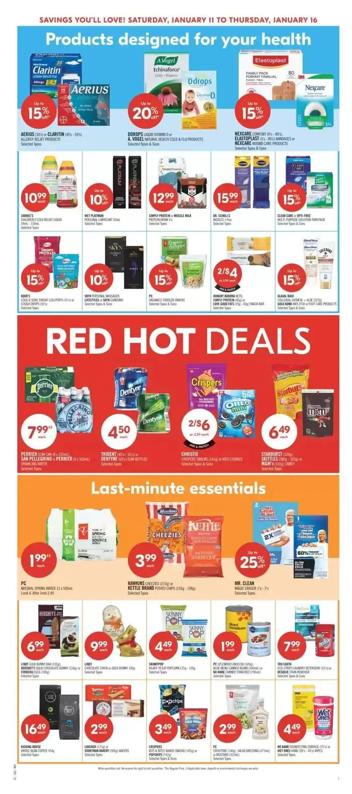Top deals for all customers from January 11 to January 16 2025 - flyer page 9