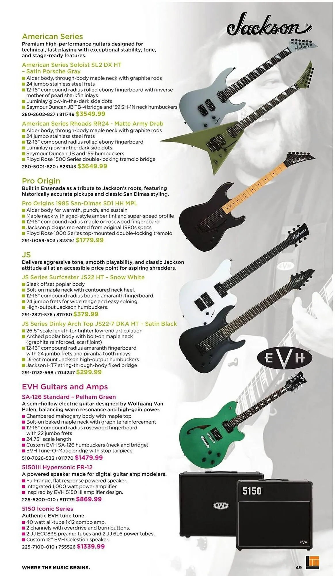 Long & McQuade flyer from October 9 to October 31 2025 - flyer page 49