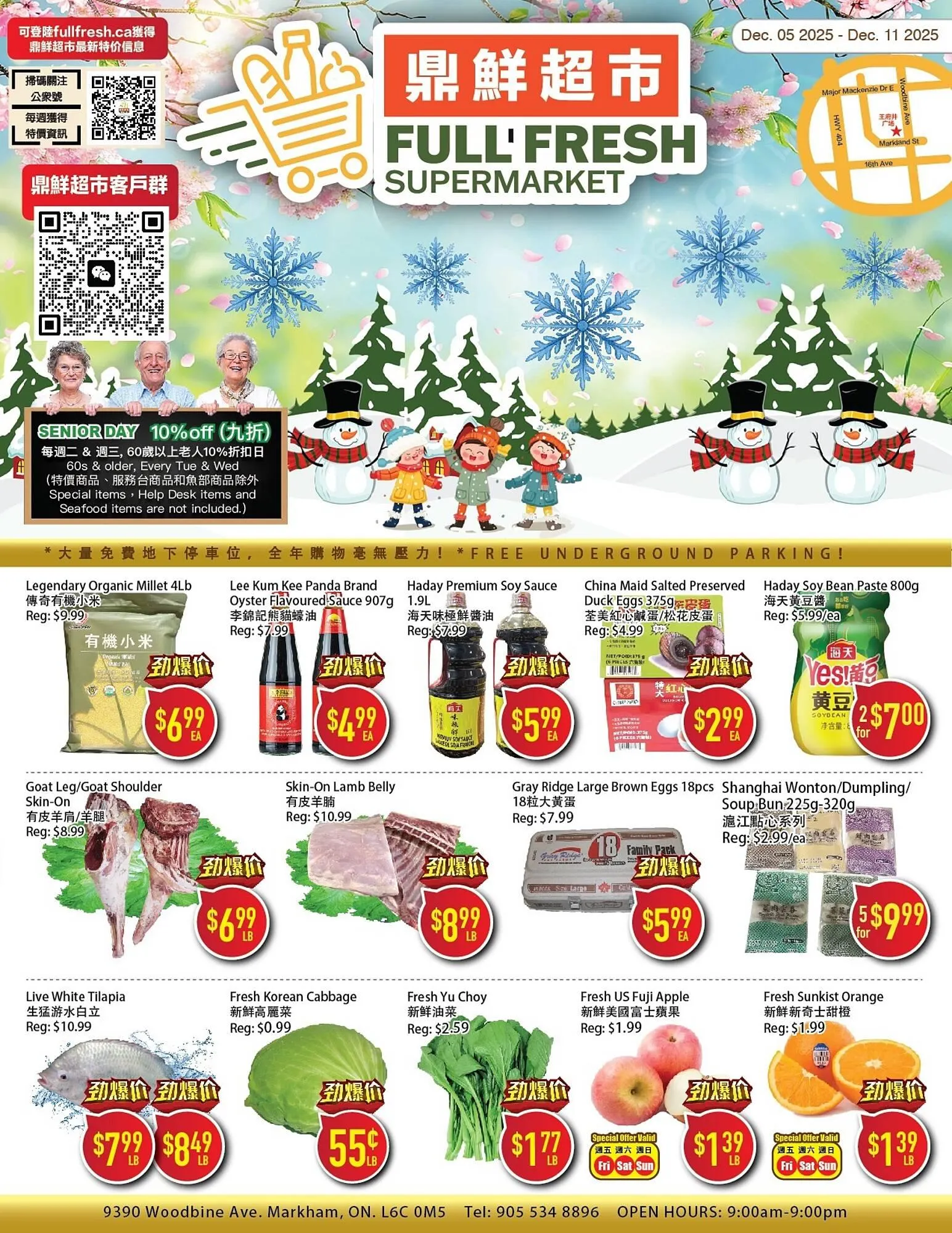 Full Fresh Supermarket flyer from December 5 to December 11 2025 - flyer page 1