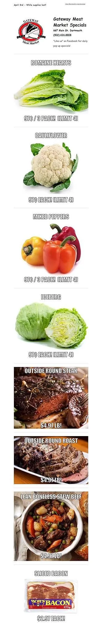 Grocery Gateway flyer - 1