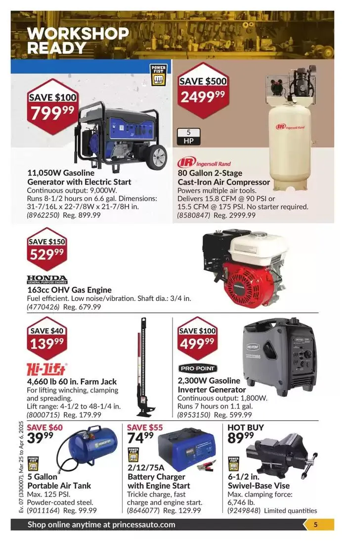 National Sale from March 25 to April 6 2025 - flyer page 10