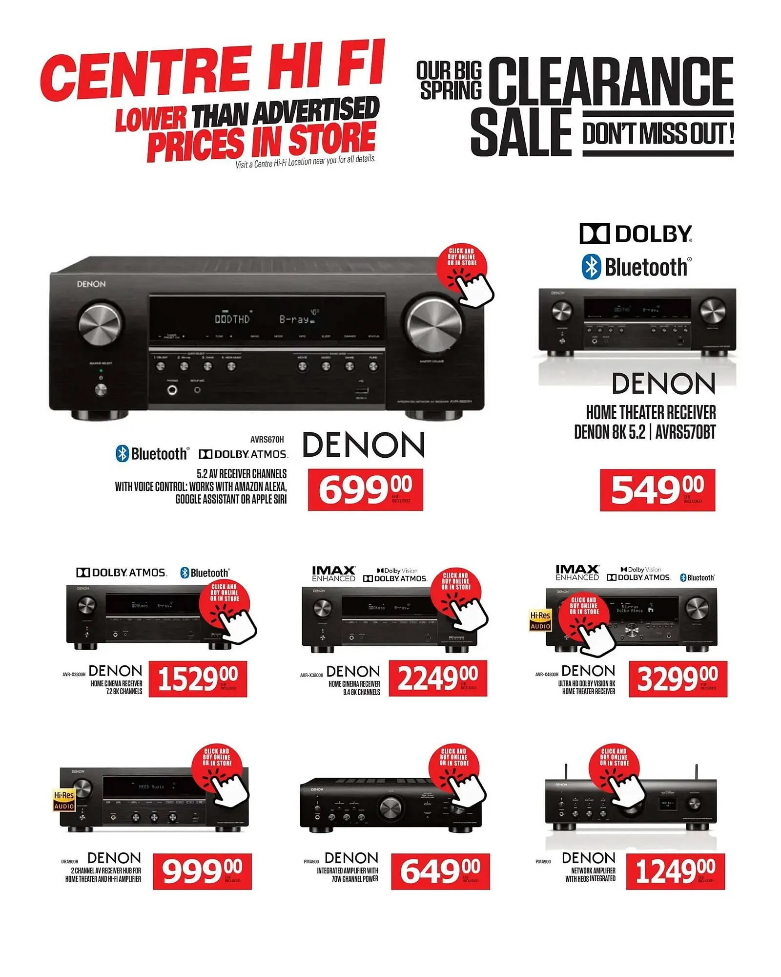 Centre Hi-Fi flyer from April 11 to April 17 2025 - flyer page 32