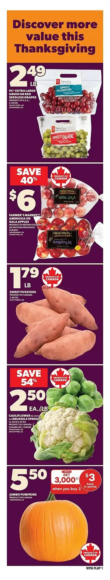 Loblaws flyer from October 2 to October 8 2025 - flyer page 1