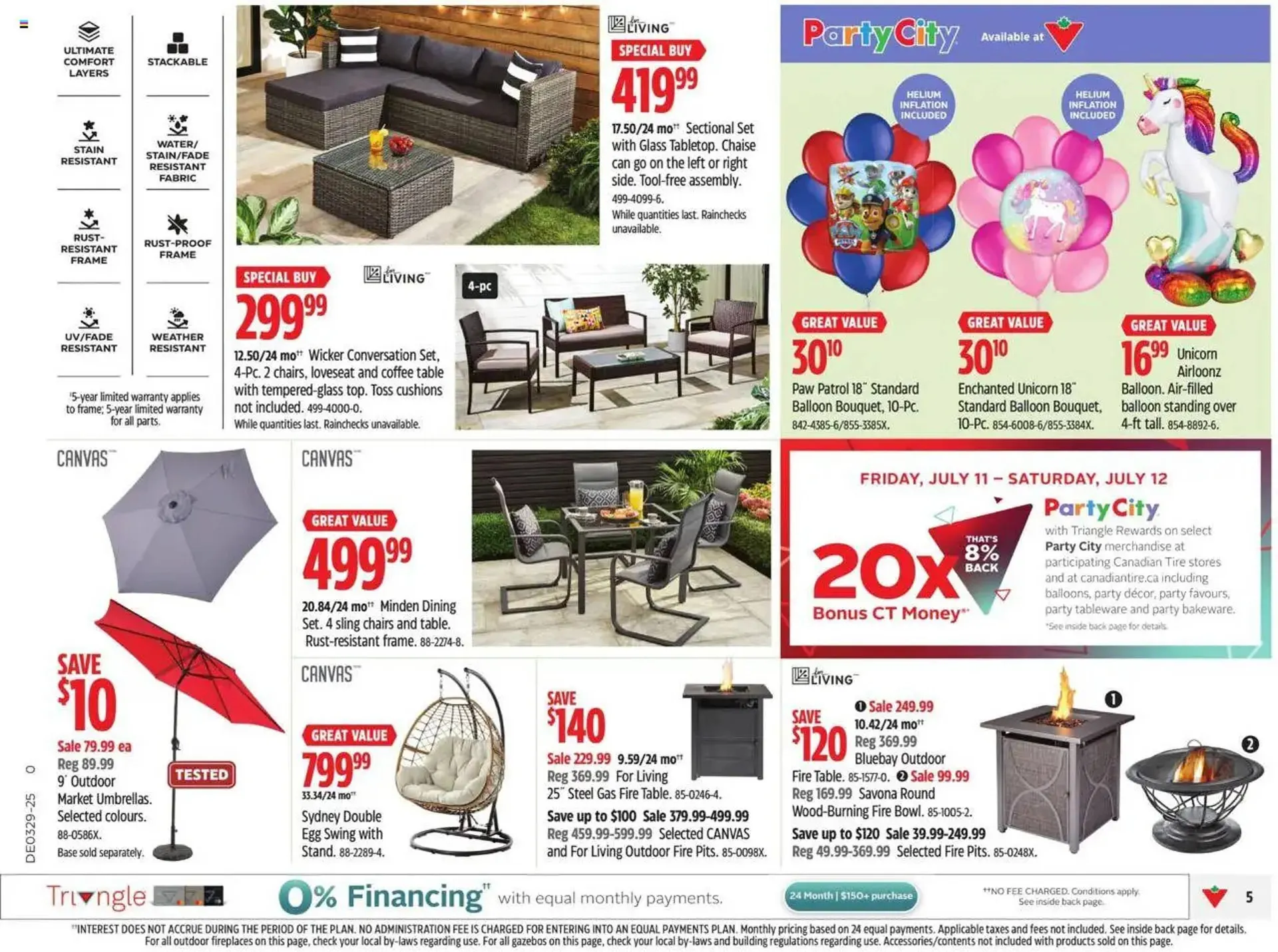 Canadian Tire flyer from July 11 to July 17 2025 - flyer page 7