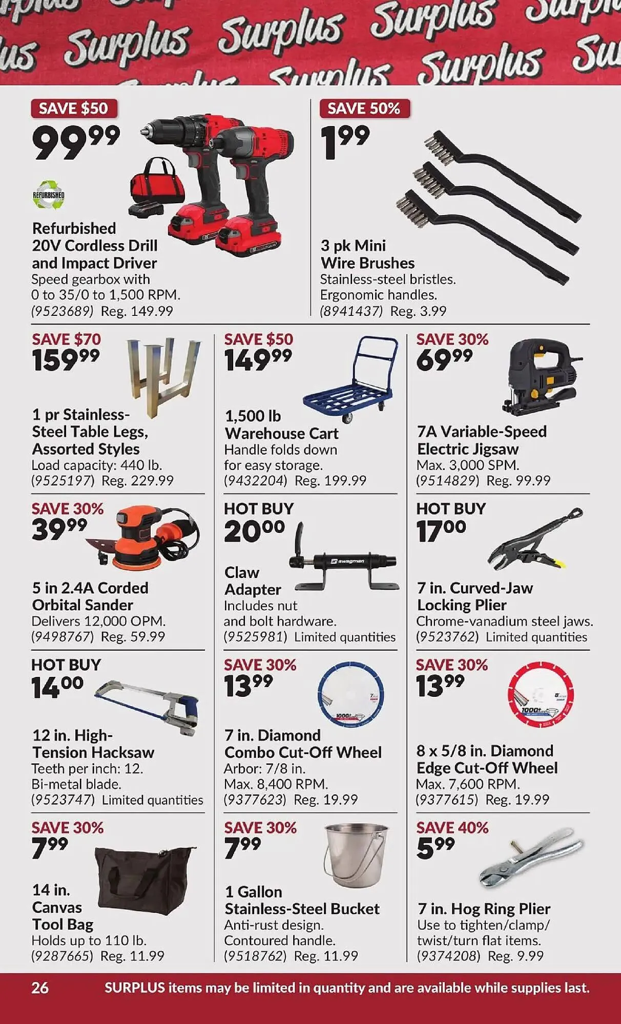 Princess Auto flyer from December 30 to January 11 2026 - flyer page 31