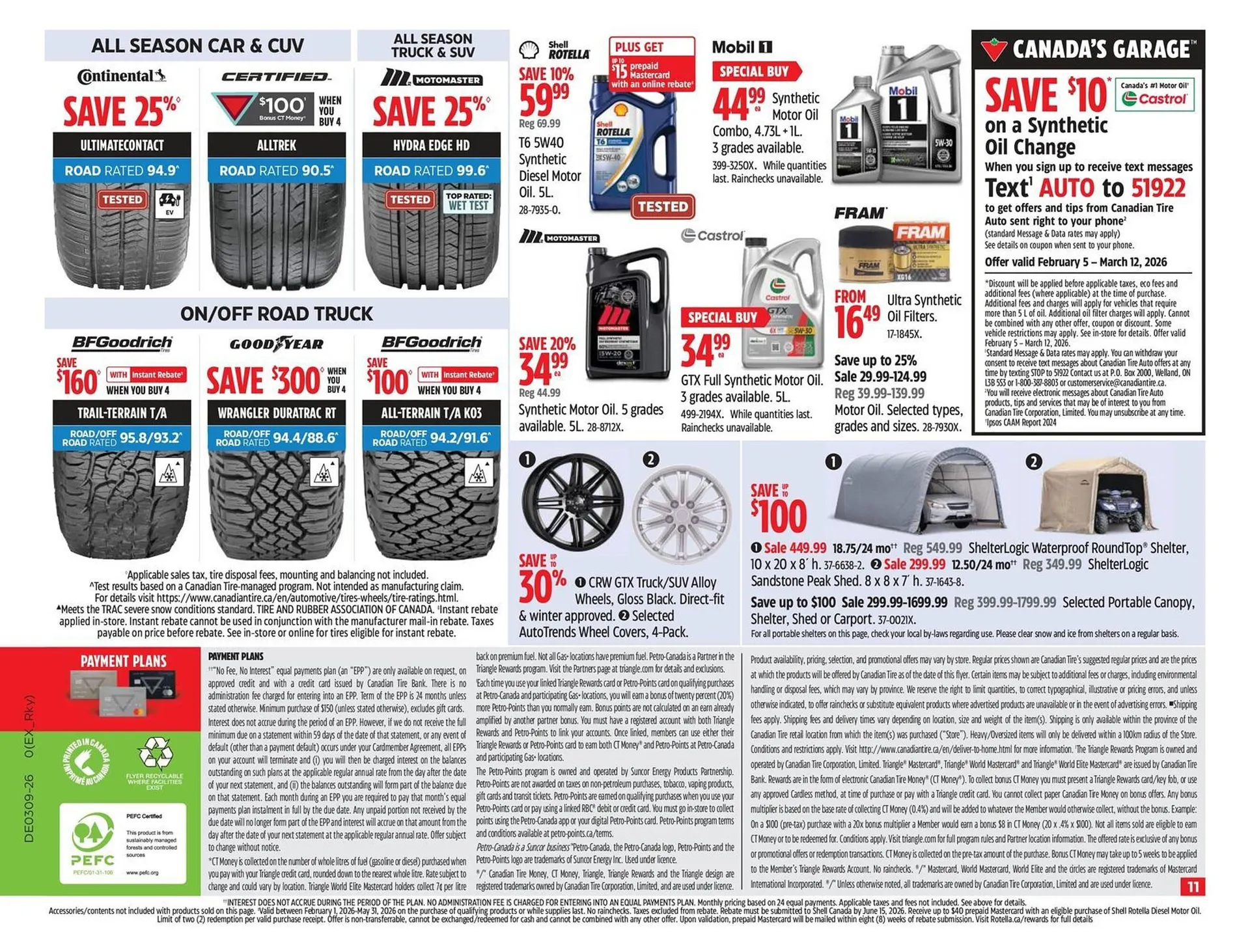 Canadian Tire flyer from February 26 to March 4 2026 - flyer page 11