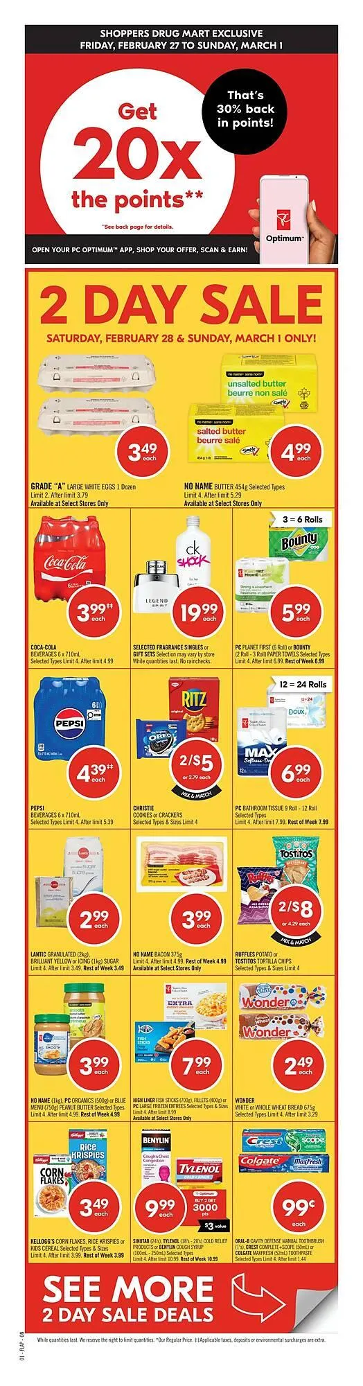 Shoppers Drug Mart flyer from February 28 to March 5 2026 - flyer page 1