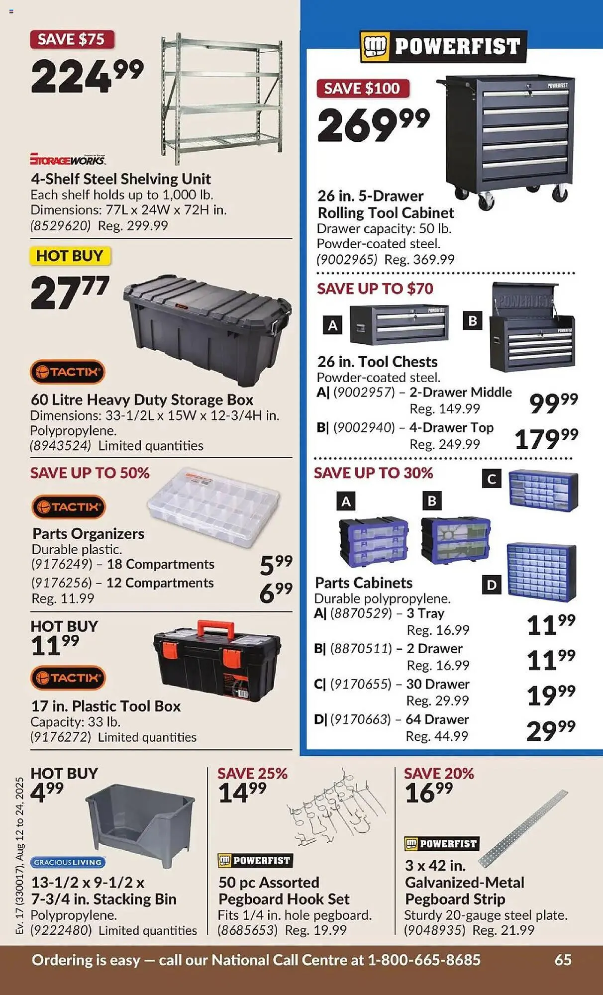 Princess Auto flyer from August 12 to August 25 2025 - flyer page 69