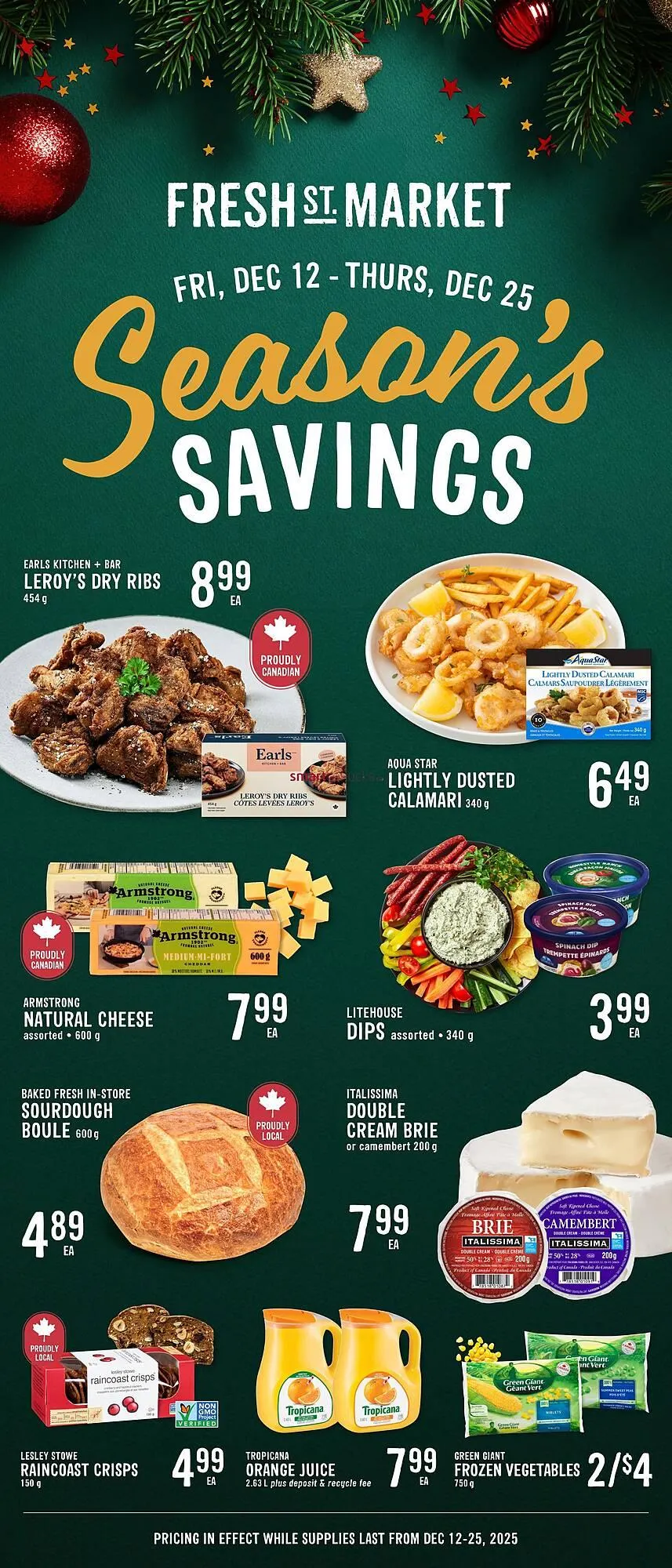 Fresh St Market flyer from December 11 to December 17 2025 - flyer page 3