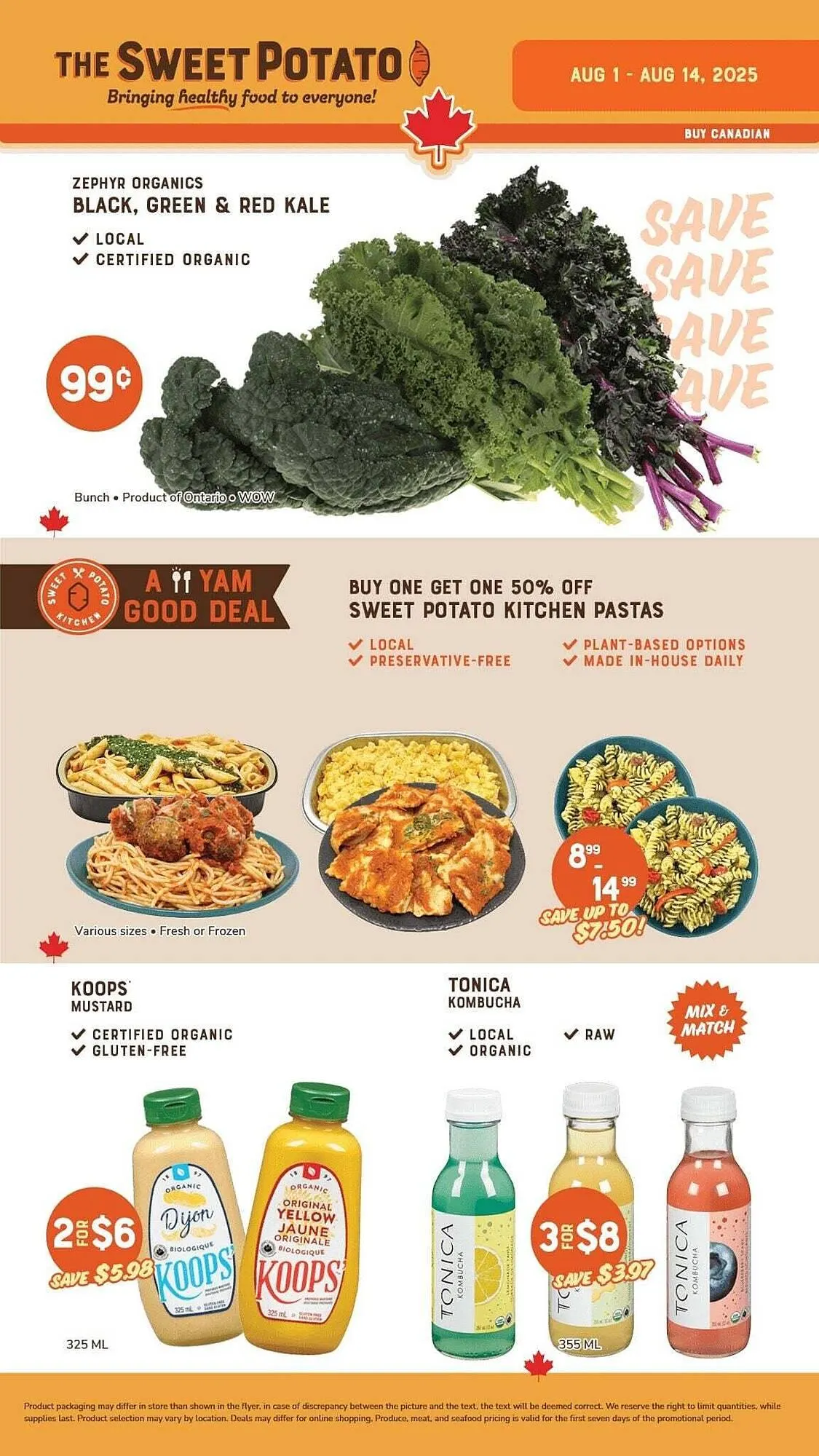 The Sweet Potato flyer - 1