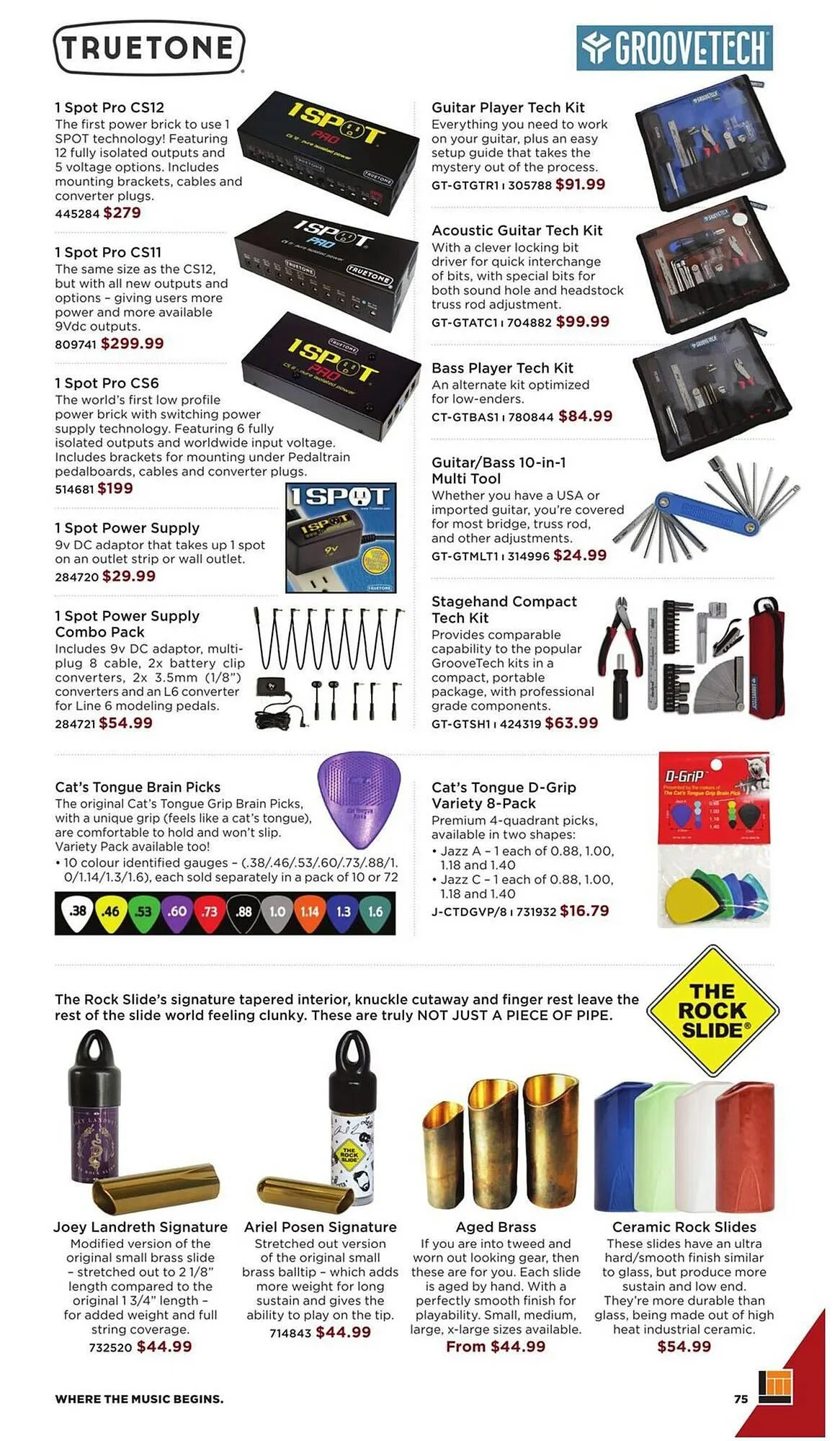 Long & McQuade flyer from November 5 to July 31 2026 - flyer page 75