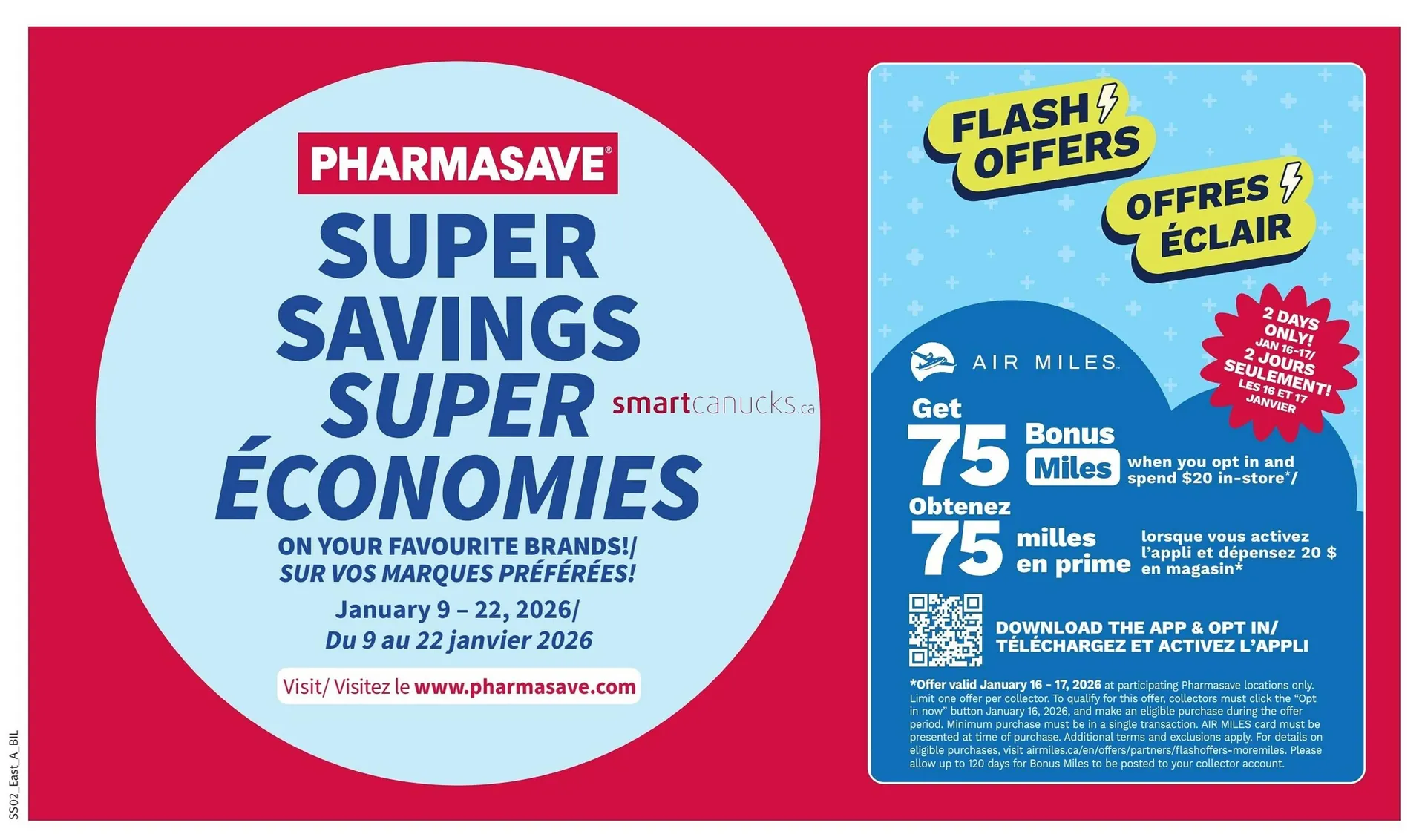 Pharmasave flyer from January 9 to January 22 2026 - flyer page 1