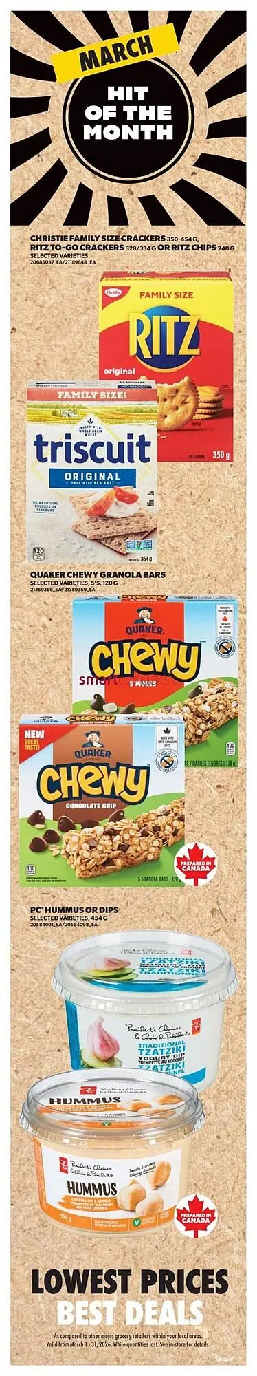 Real Canadian Superstore flyer from March 5 to March 11 2026 - flyer page 1