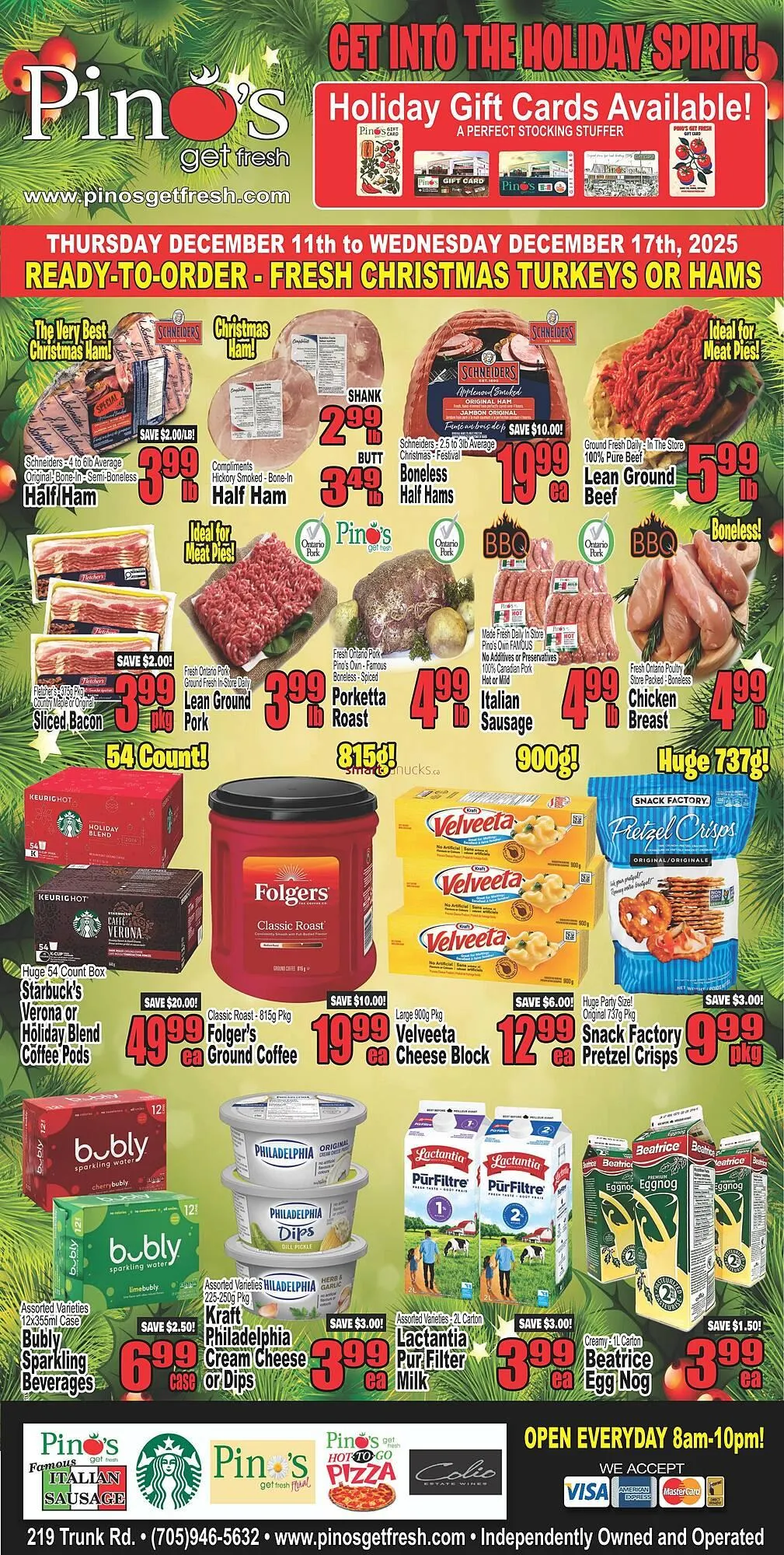 Pino's flyer from December 11 to December 17 2025 - flyer page 1