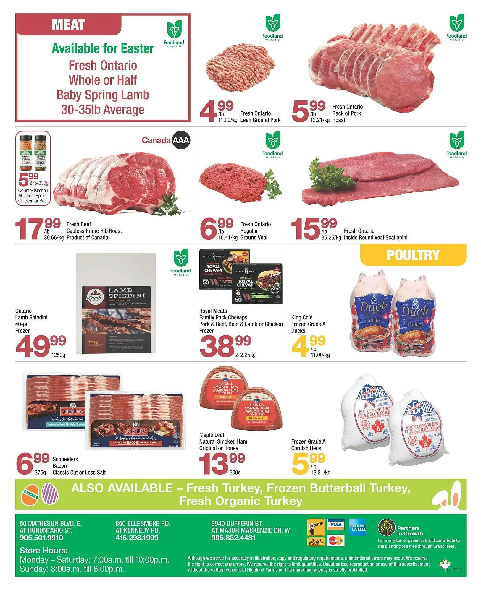 Highland Farms flyer from April 11 to May 1 2025 - flyer page 8