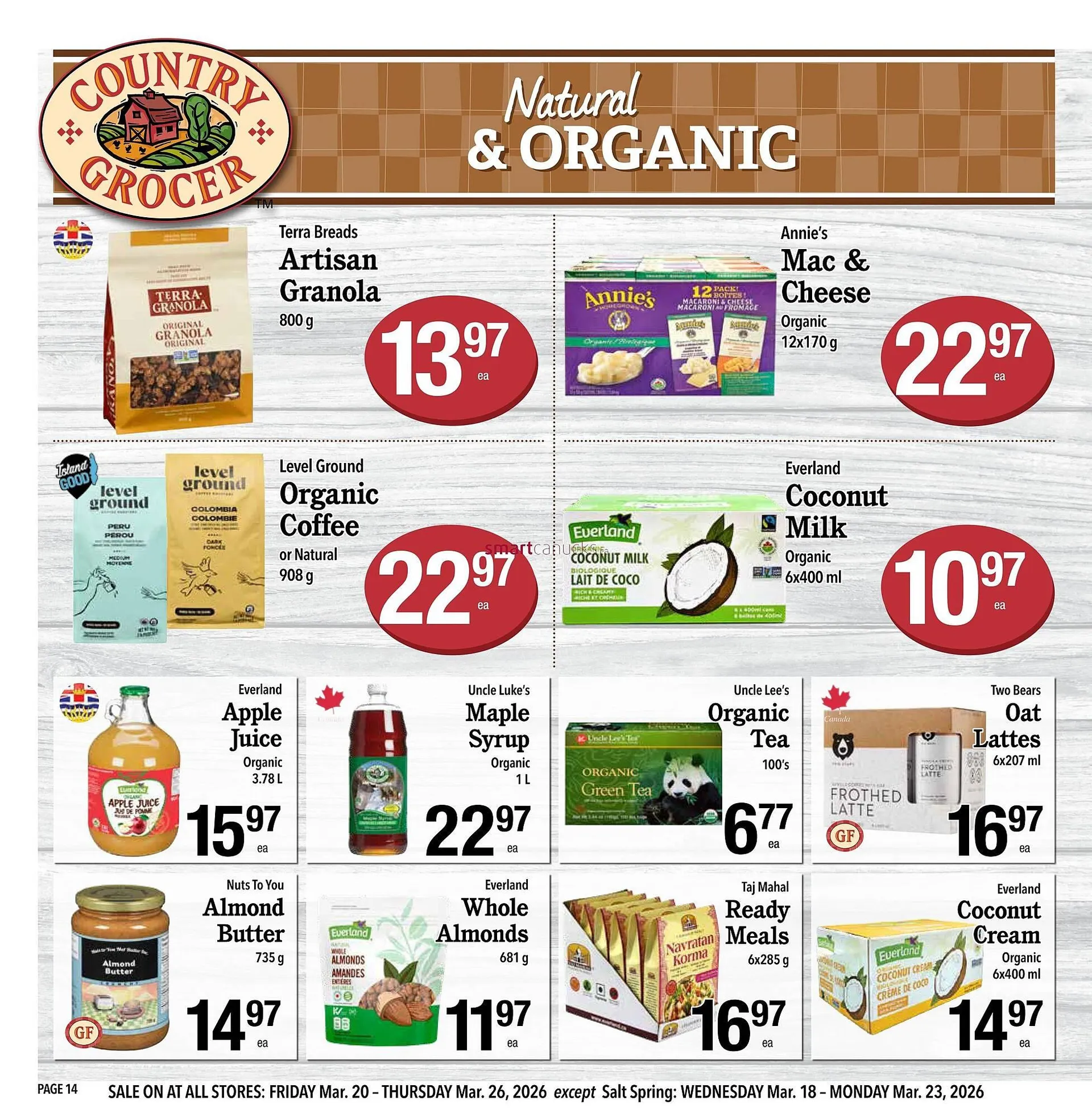 Country Grocer flyer from March 20 to March 26 2026 - flyer page 14