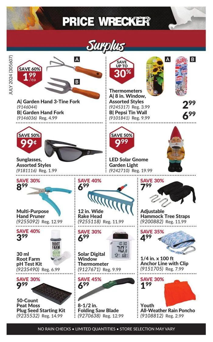 Price Wrecker from July 1 to July 31 2024 - flyer page 13