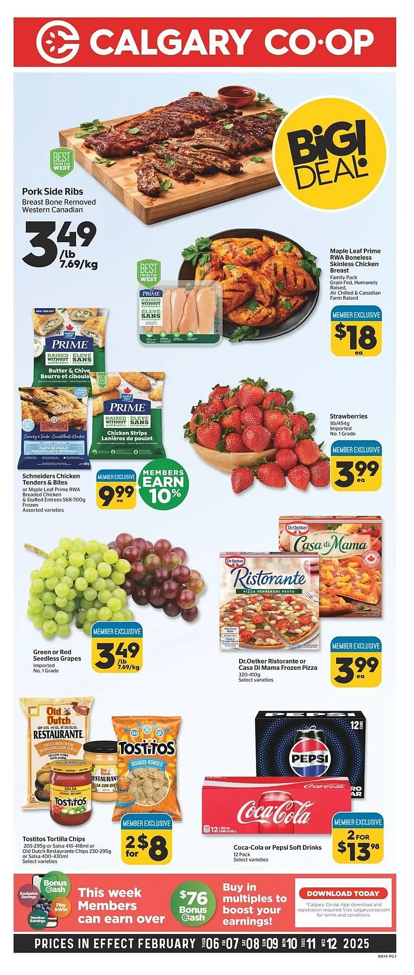 Calgary Co-op flyer from February 6 to February 12 2025 - flyer page 2