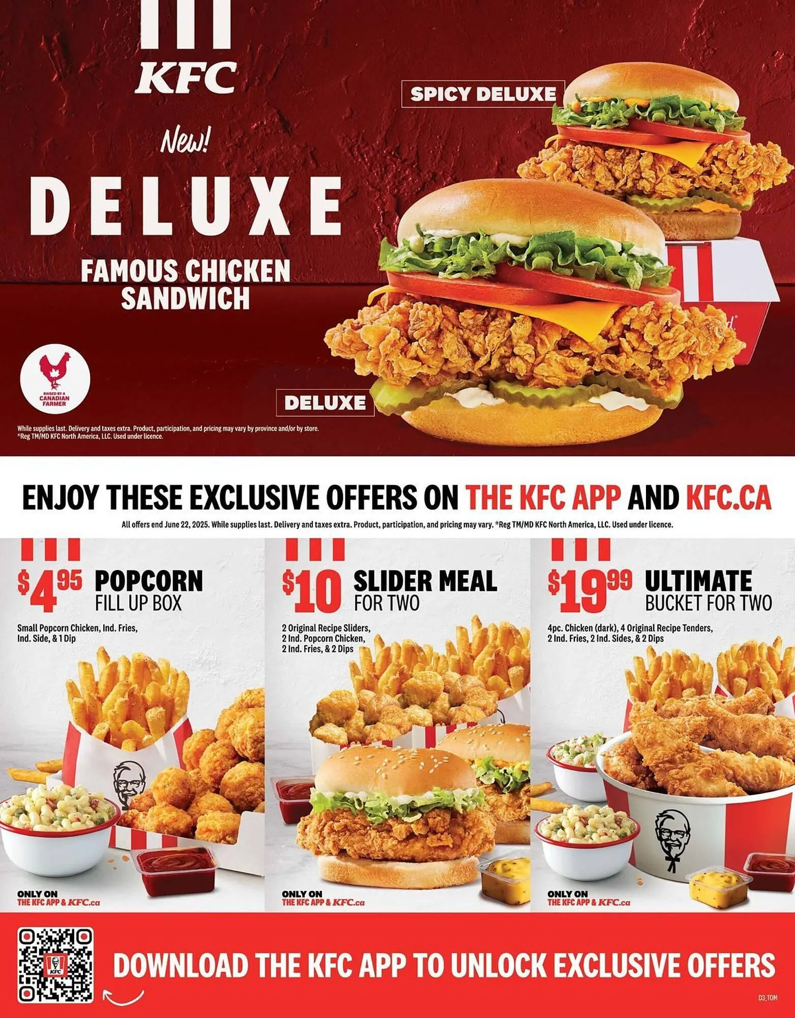 KFC flyer - 1