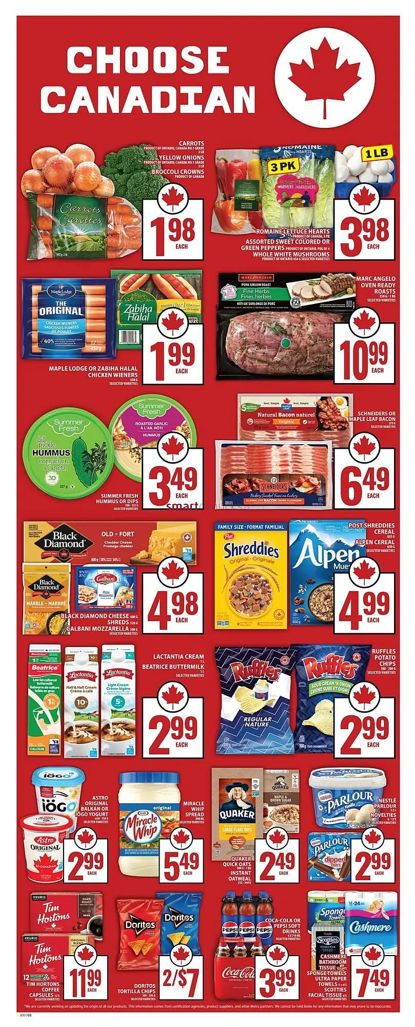 Food Basics flyer from October 2 to October 8 2025 - flyer page 14