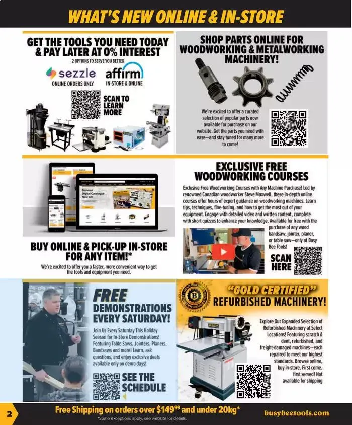 Busy Bee Tools Winter Catalogue from January 6 to March 22 2025 - flyer page 2
