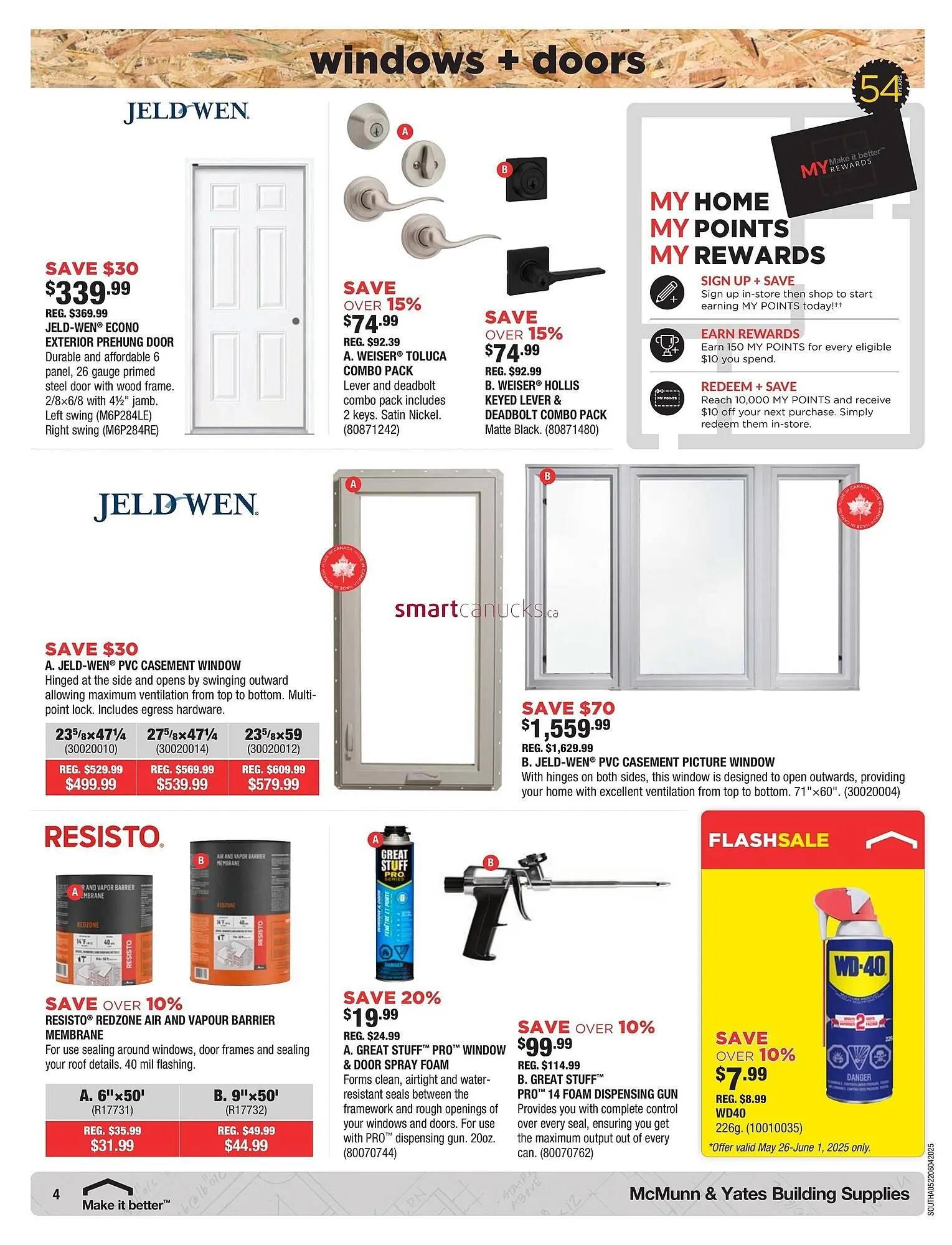 McMunn & Yates Building Supplies flyer from May 23 to May 29 2025 - flyer page 4